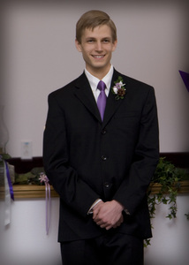 Daniel beams as he watches his beloved Bride coming towards him down the aisle.
